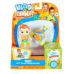 Vlad & Niki Everyday Niki with 3 - wheel Scooter 57550/57560 - Colorland Toys