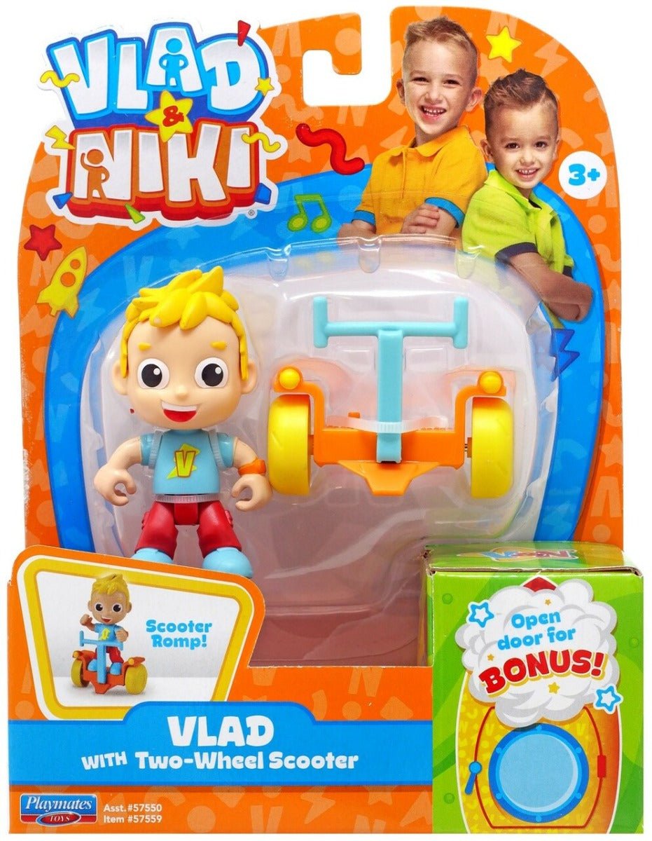 Vlad & Niki Everyday Vlad with 2 - wheel Scooter 57550/57559 - Colorland Toys
