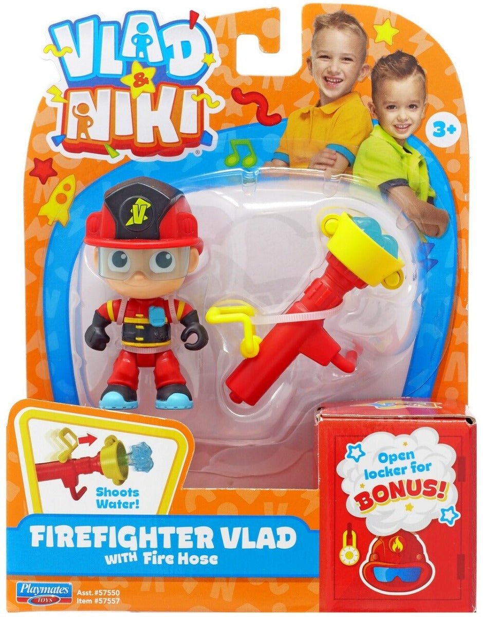 Vlad & Niki Firefighter Vlad with Fire Hose 57550/57557 - Colorland Toys