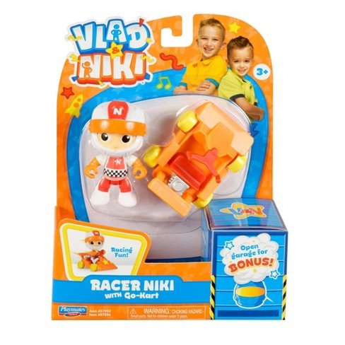 Vlad & Niki Racer Niki with Go Kart 57550/57556 - Colorland Toys