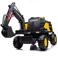 Volvo Wheeled Excavator 12V 2M Yellow DK - VE888/LB - 777E - Colorland Toys