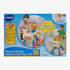 VTech 2 - in - 1 Shop and Cook Playset – VT80 - 141850 - Colorland Toys