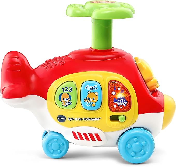 VTech Baby Push & Spin Helicopter VT80 - 513903 - Colorland Toys