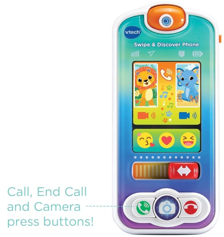 VTech Baby Swipe & Discover Phone 80 - 537603 - Colorland Toys