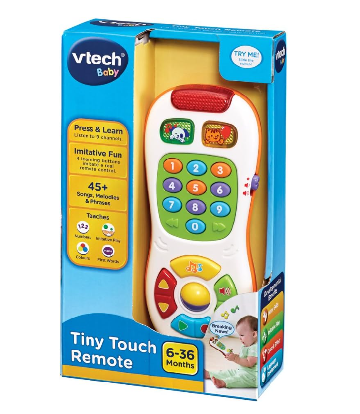 VTech Baby Tiny Touch Remote 80 - 150303 - Colorland Toys