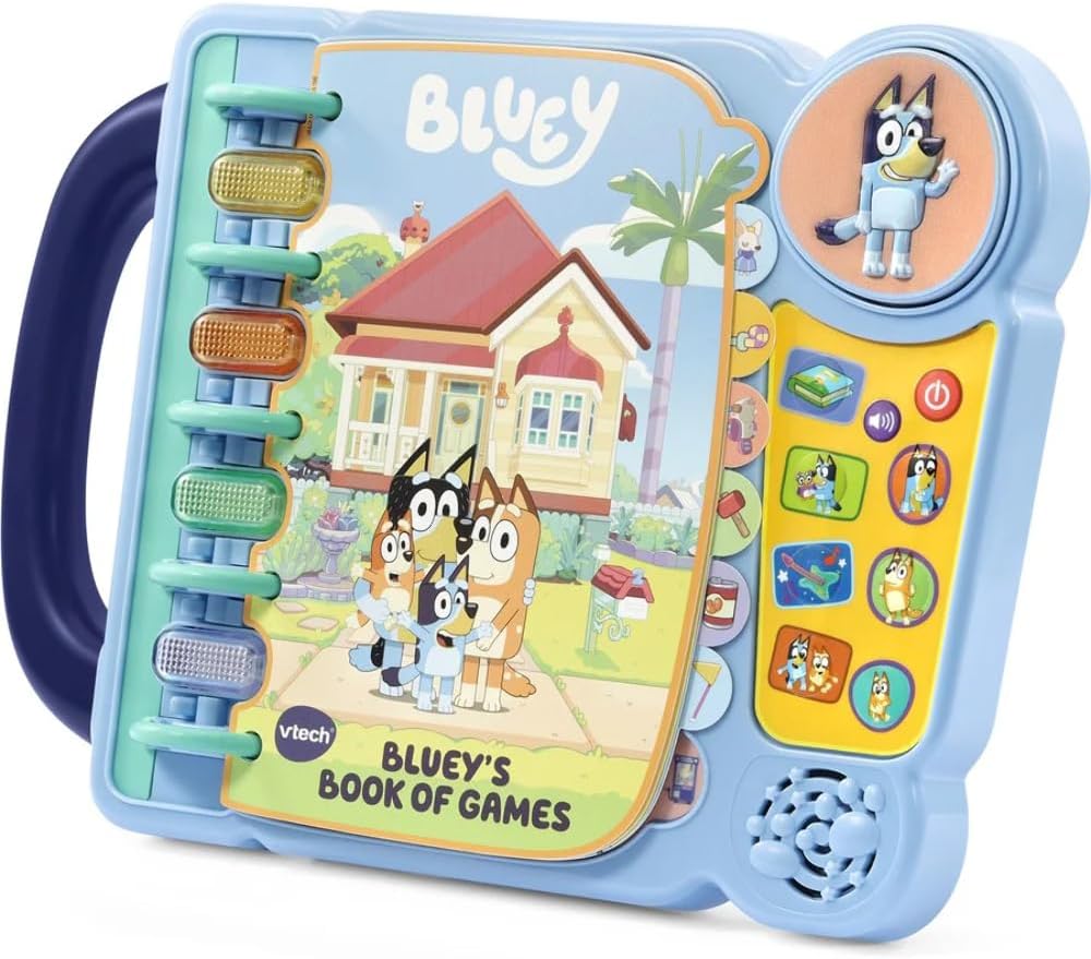 VTech Bluey Book of Games VT80 - 541203 - Colorland Toys