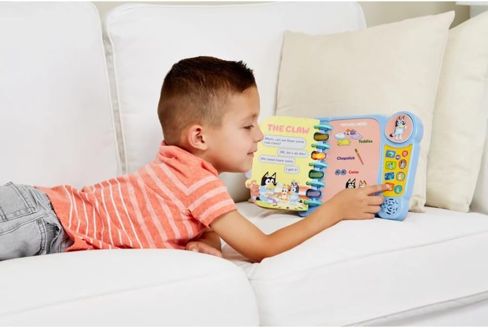 VTech Bluey Book of Games VT80 - 541203 - Colorland Toys