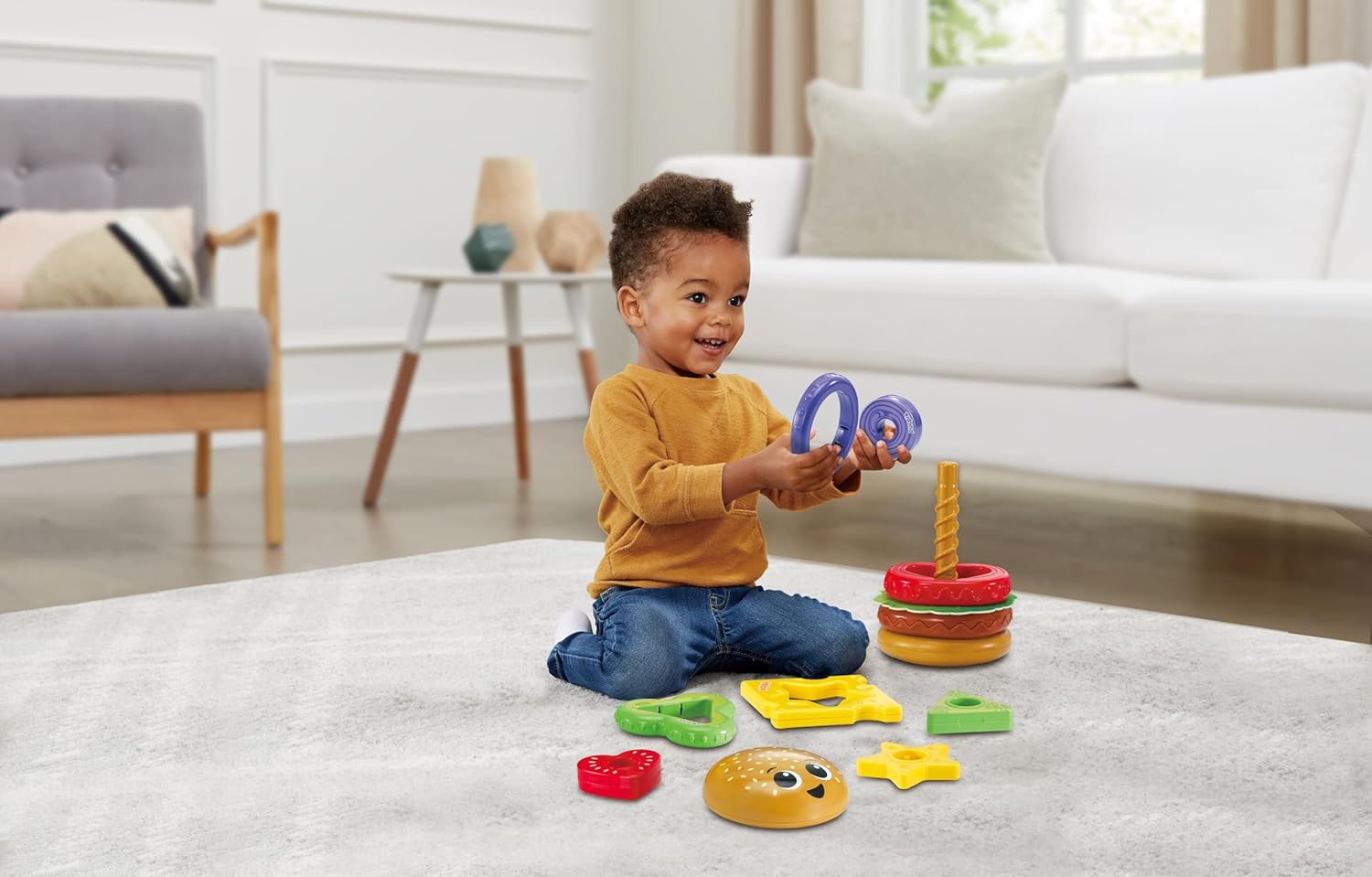 VTech Build - A - Burger VT80 - 609403 - Colorland Toys