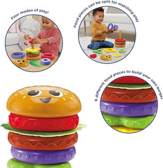 VTech Build - A - Burger VT80 - 609403 - Colorland Toys