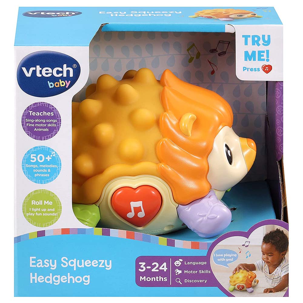 VTech Easy Squeezy Hedgehog 80 - 550203 - Colorland Toys