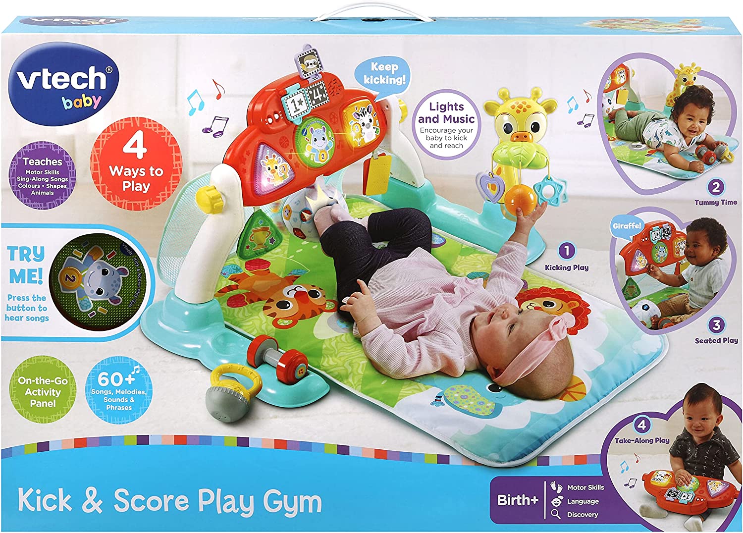 VTech Kick & Score Play Gym 80 - 550103 - Colorland Toys
