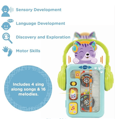 VTech Musical Spin And Play Kitty 80 - 561003 - Colorland Toys