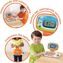 VTech My Laptop Orange 80 - 155403 - Colorland Toys