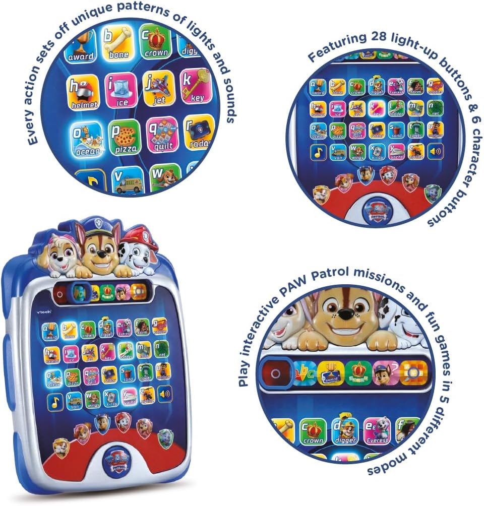 VTECH Paw Patrol Light Up Learning Pad VT80 - 582403 - Colorland Toys