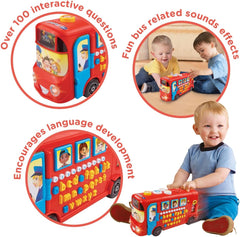 VTech Playtime Bus with Phonics 80-150049 - Colorland Toys