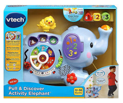 VTech Pull & Play Elephant VT80-505803 - Colorland Toys