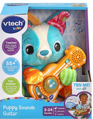VTech Puppy Sounds Guitar 80 - 555003 - Colorland Toys