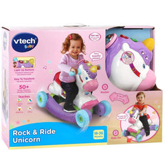 VTech Rock and Ride Unicorn with Motion Sensor 80 - 192303 - Colorland Toys