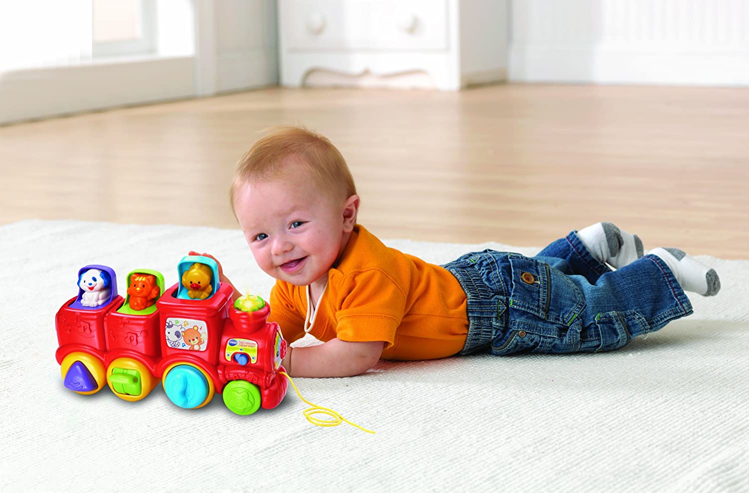 VTech Roll & Surprise Animal Train 80 - 151100 - Colorland Toys