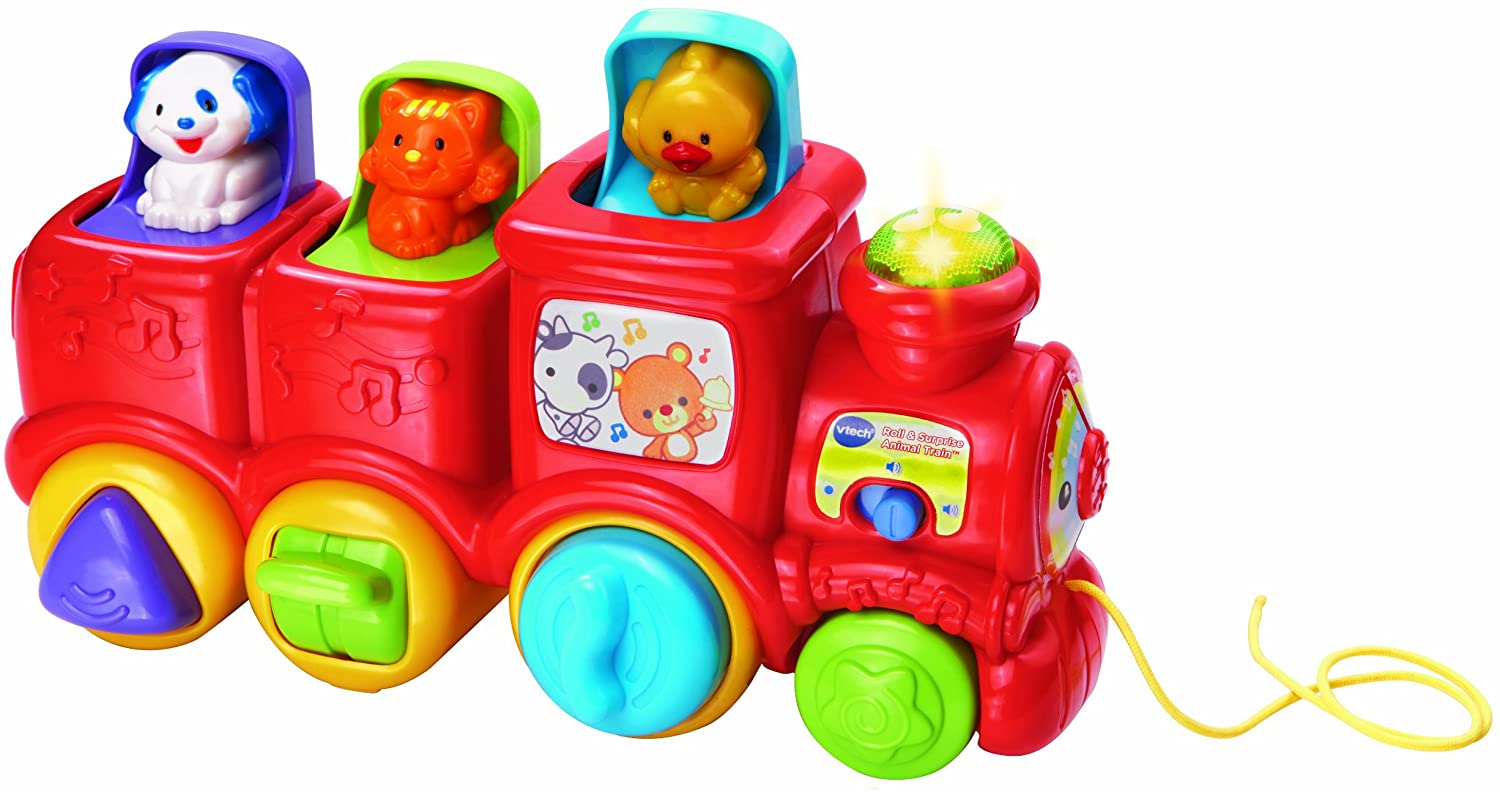 VTech Roll & Surprise Animal Train 80 - 151100 - Colorland Toys