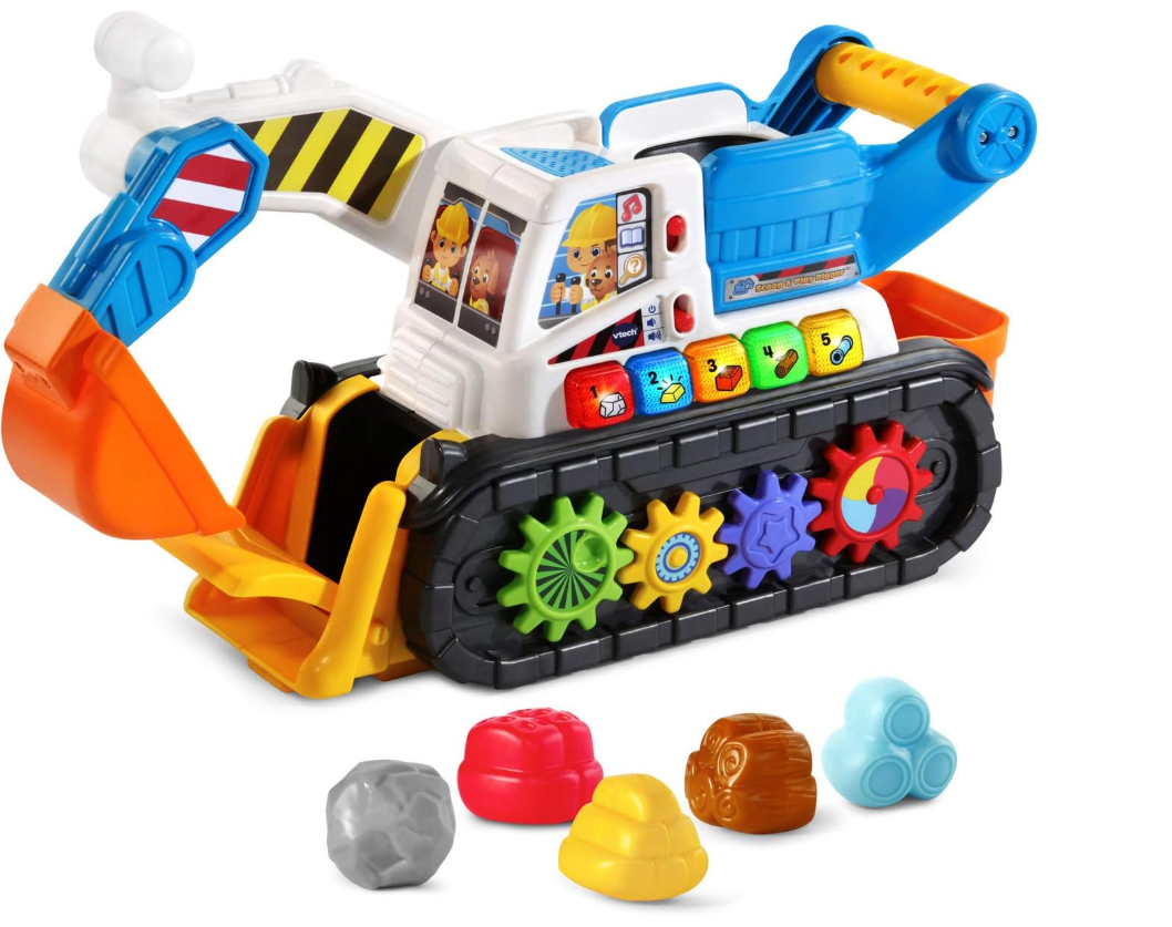 VTech Scoop and Play Digger 80 - 518600 - Colorland Toys