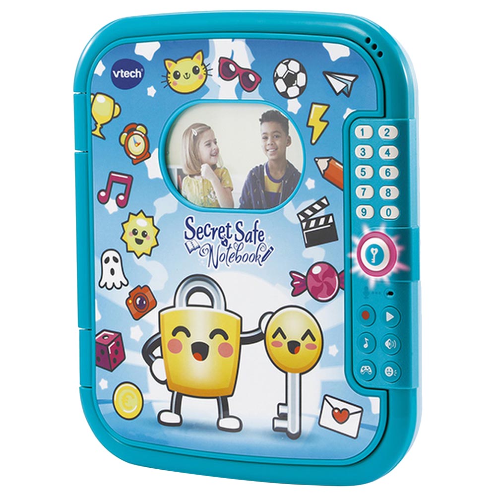 VTech Secret Safe Notebook Blue 80 - 193073 - Colorland Toys