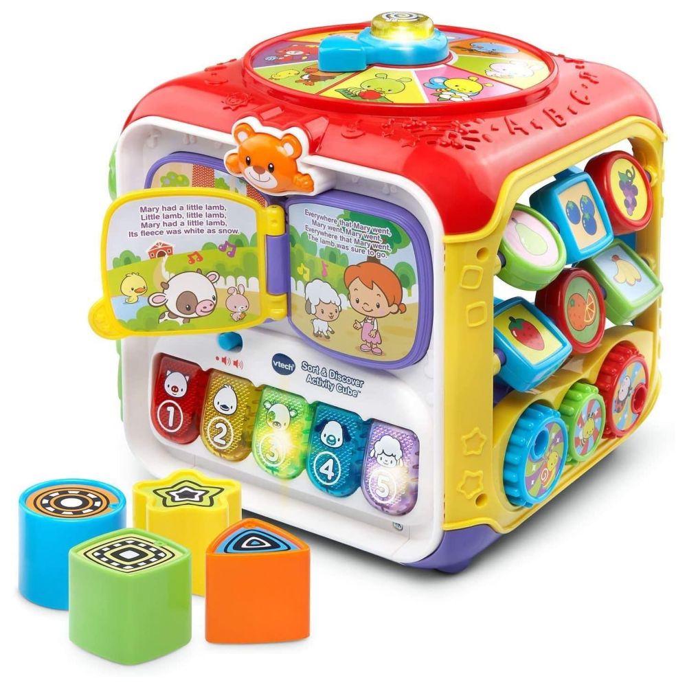 Vtech Sort & Discover Activity Cube 80 - 183403 - Colorland Toys