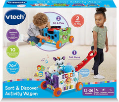 VTech Sort & Discover Activity Wagon VT80 - 568503 - Colorland Toys