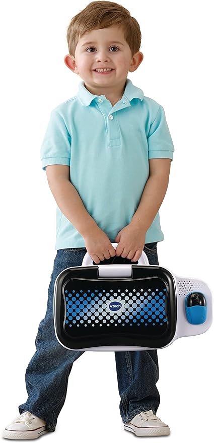 VTech Toddler Tech Laptop Blue 80 - 524803 - Colorland Toys