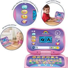 VTech Toddler Tech Laptop Pink 80 - 524853 - Colorland Toys