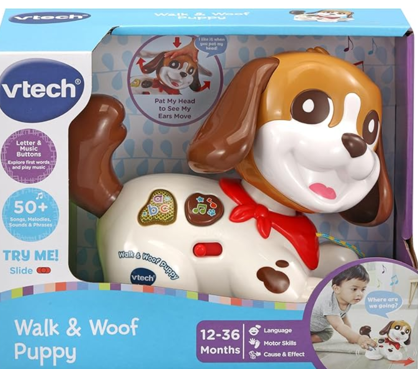 VTech Walk & Woof Puppy Toy 80 - 565003 - Colorland Toys