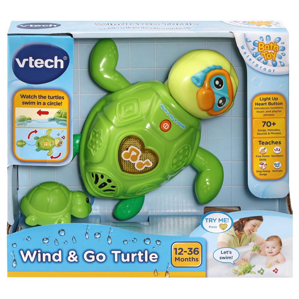 VTech Wind & Go Turtle 80 - 547903 - Colorland Toys