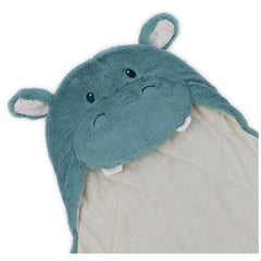Gund Oh So Snuggly Blanket Wrap Hippo 6066059 - Colorland Toys