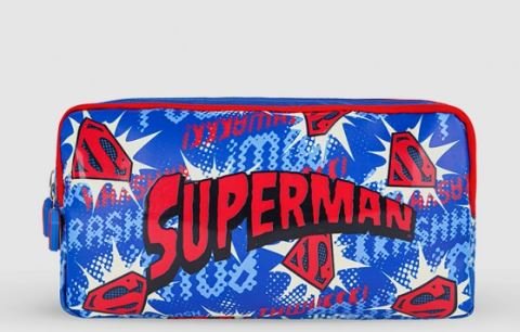 Warner Bros. Superman Man of Tomorrow Pencil Case 2 Compartment TBT23INDP12 - Colorland Toys