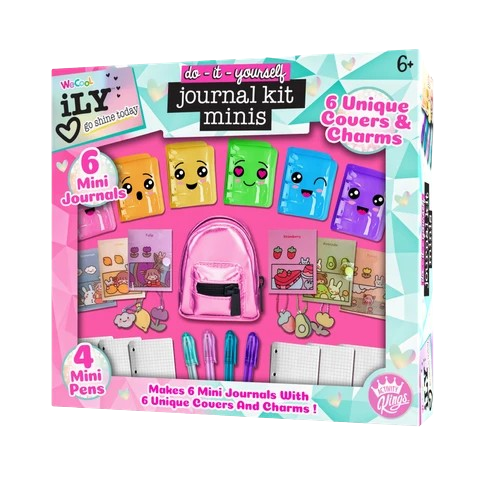 We Cool ILY DIY Mini Journal Kit 113045 - Colorland Toys