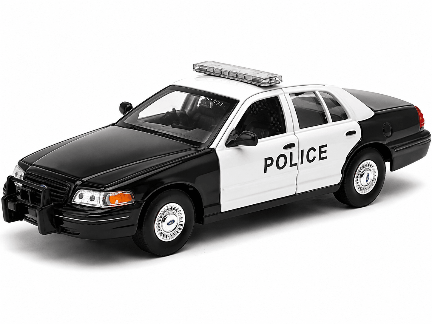 Welly 1999 Ford Crown Victoria Police Car 1:24 | 22082PF-W - Colorland Toys