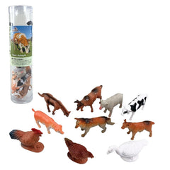 Wenno Fun Tubes - Farm Animals 6902/6900 - Colorland Toys