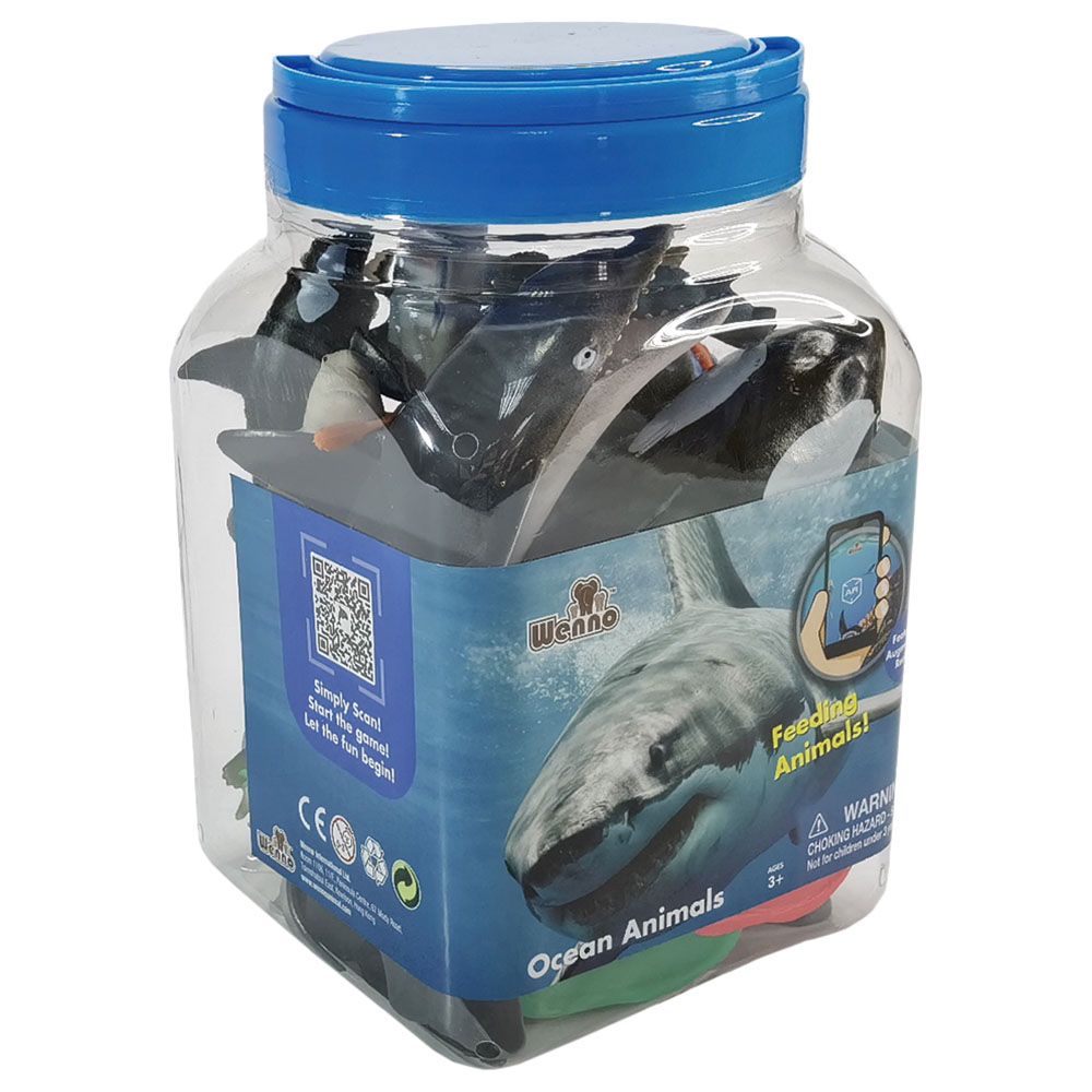 Wenno Ocean Animals Playset 30pcs - Colorland Toys