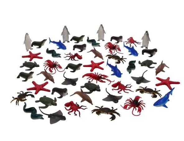 Wenno Ocean Animals Playset 48pcs - Colorland Toys