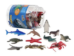 Wenno Ocean Animals Playset 48pcs - Colorland Toys