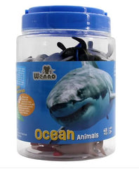 Wenno Ocean Animals Playset 48pcs - Colorland Toys