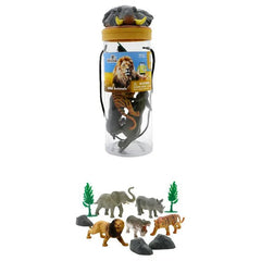 Wenno Wild Animals Playset 10pcs - Colorland Toys