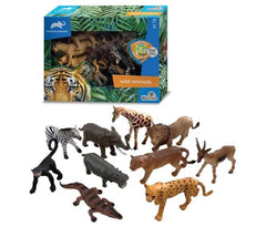 Wenno Wild Animals Playset 10pcs - Colorland Toys