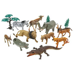 Wenno Wild Animals Playset 13pcs - Colorland Toys