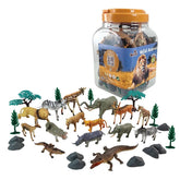 Wenno Wild Animals Playset 30pcs - Colorland Toys