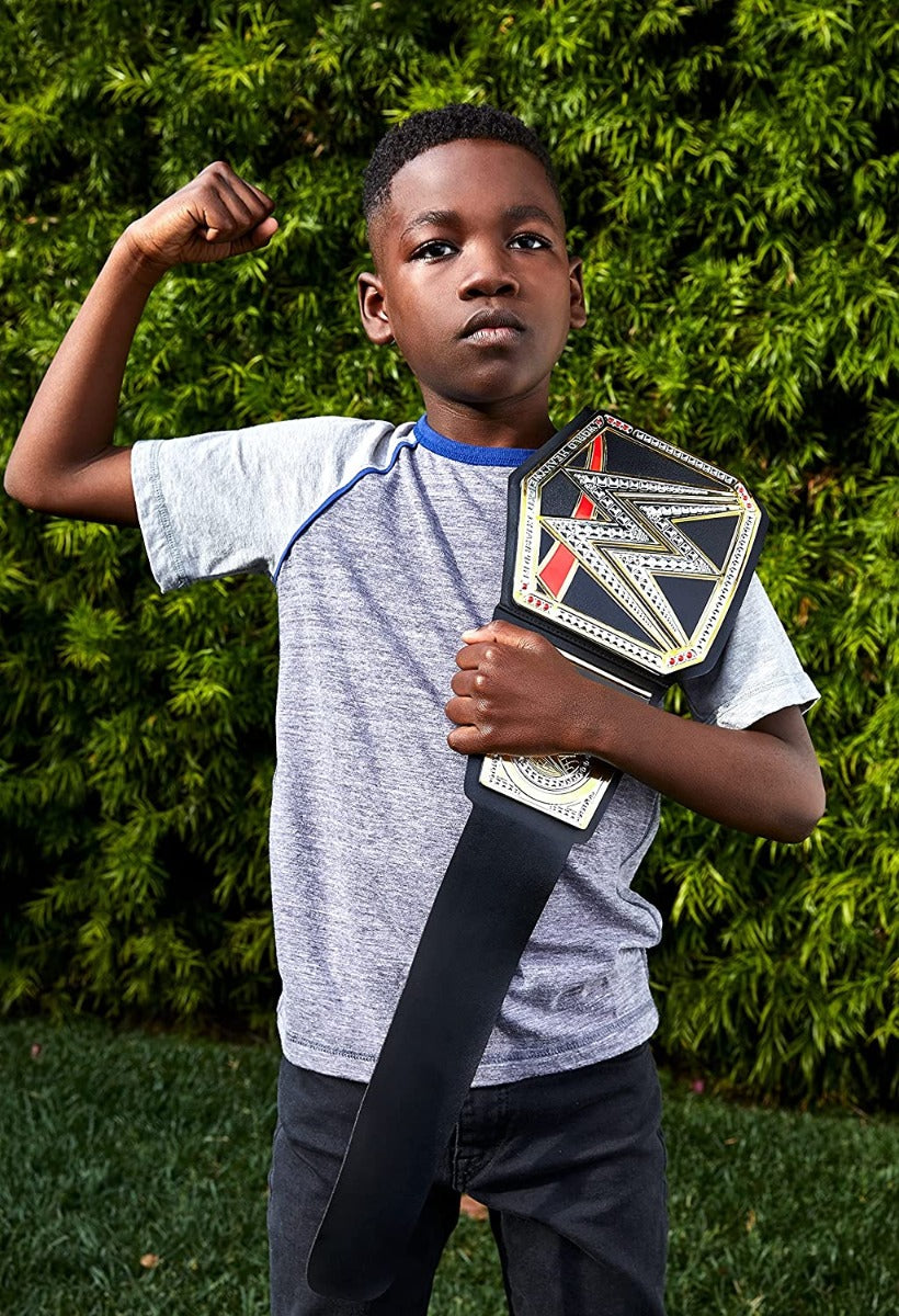 WWE World Heavyweight Wrestling Championship Title Belt Black GDB49 - Colorland Toys