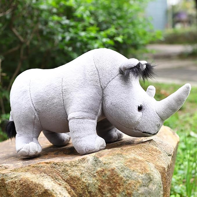 White Rhino Plush 18156 - Colorland Toys