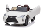 Lexus LC500 Licensed Ride On Car White 1618 - Colorland Toys
