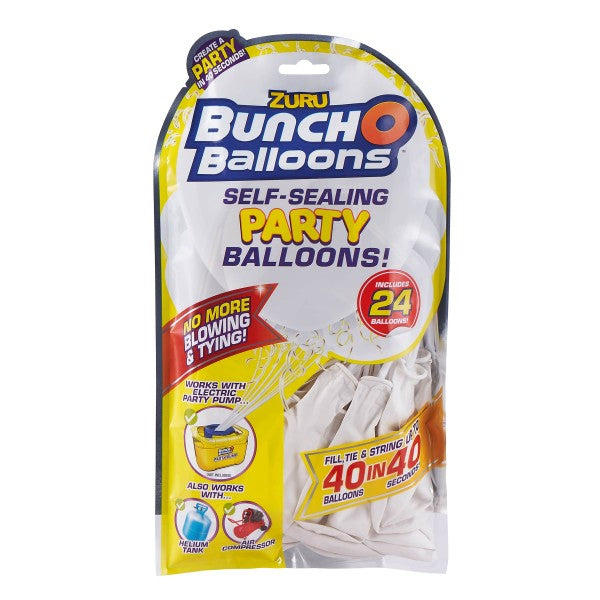 Bunch O Balloons Self Sealing Party Balloons 24pk Refill White 56173GUQ1 - Colorland Toys