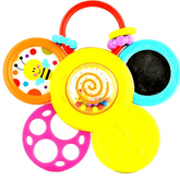 WinFun Daisy Spin Rattle ‘N Teether 000776 - Colorland Toys